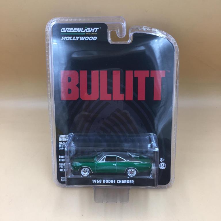 Greenlight Rare Chase Green Machine Steve McQueen Bullitt 1968 Dodge  Charger 1/64 Scale Die-cast Car, Hobbies & Toys, Toys & Games on Carousell