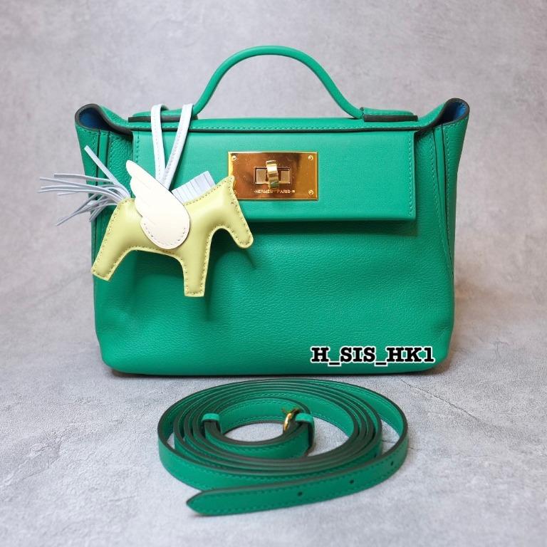 Hermes 2424 Mini - Bleu Lin GHW – PH Luxury Consignment