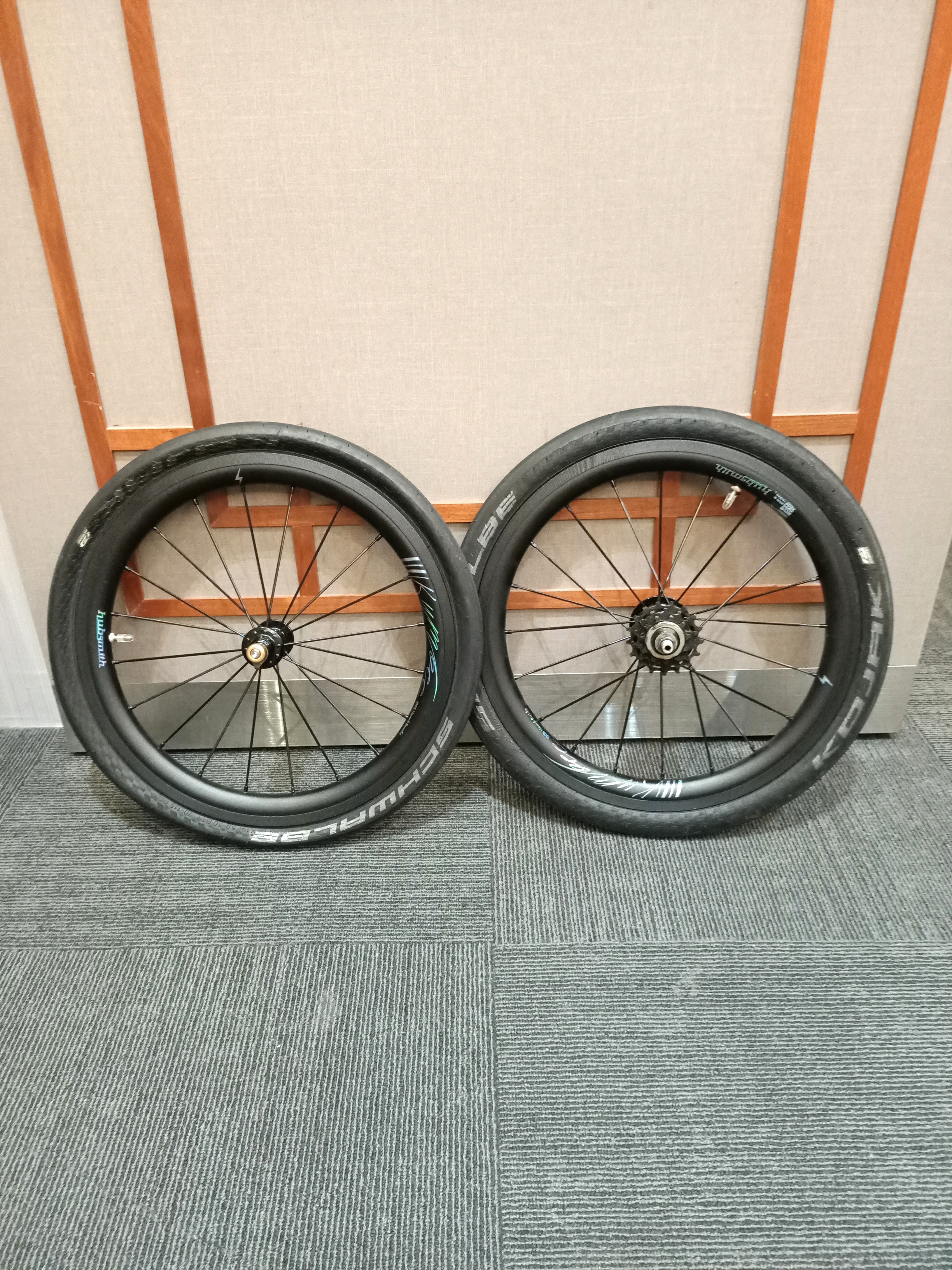Hubsmith Bumbee Wheelset for Brompton 16 inch Aluminium Wheel