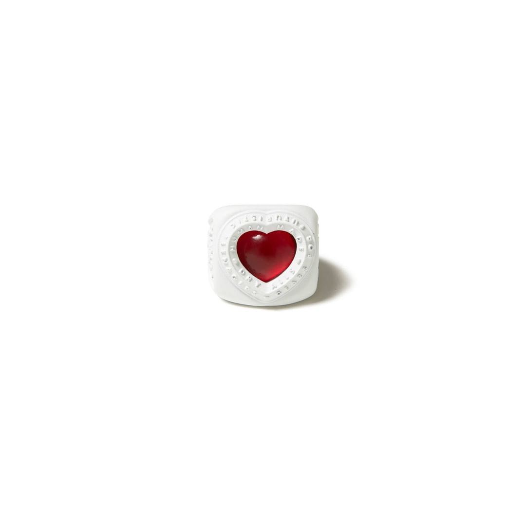 ✓ HUMAN MADE HEART COLLEGE RING-