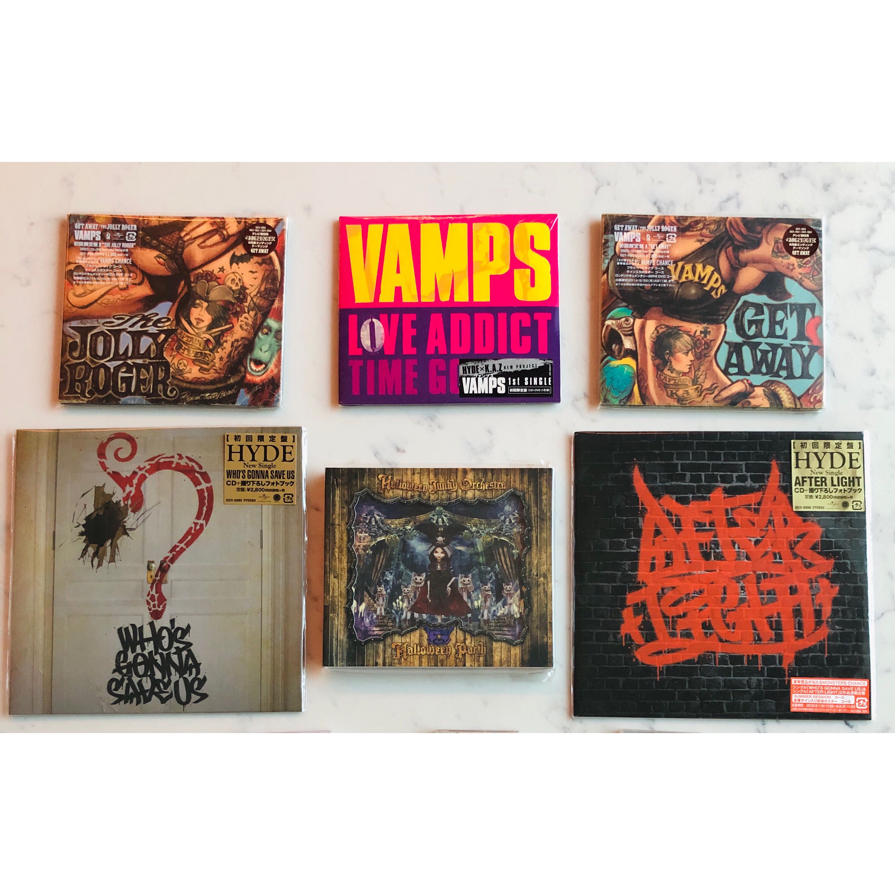 初回)HYDE/VAMPS single, 興趣及遊戲, 音樂、樂器& 配件, 音樂與媒體