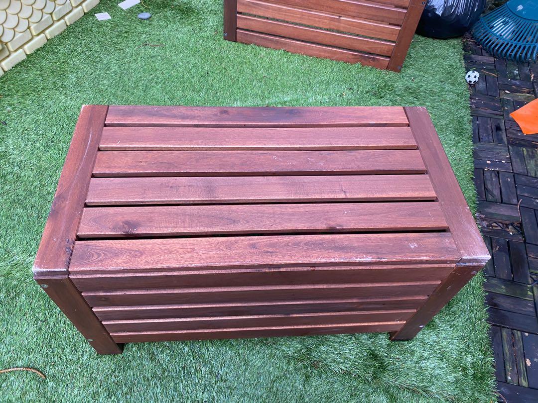 IKEA storage boxes, Furniture & Home Living, Outdoor Furniture on Carousell