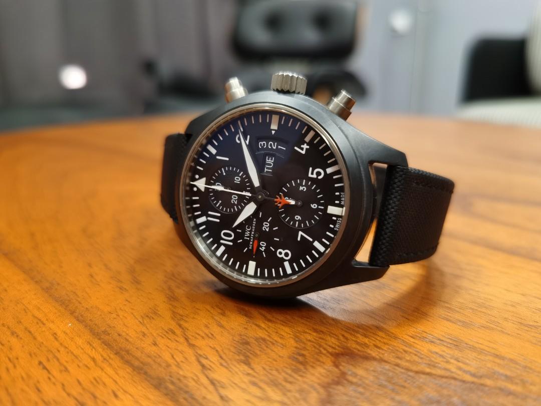 Today only special price PM me IWC Top Gun Automatic Chronograph Ceramic Limited Edition watch