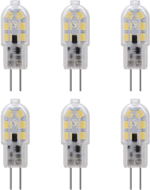 1.5w = 15w LED G4 Capsule Light Bulbs 100lm Cool White 2 4 10 Bulbs