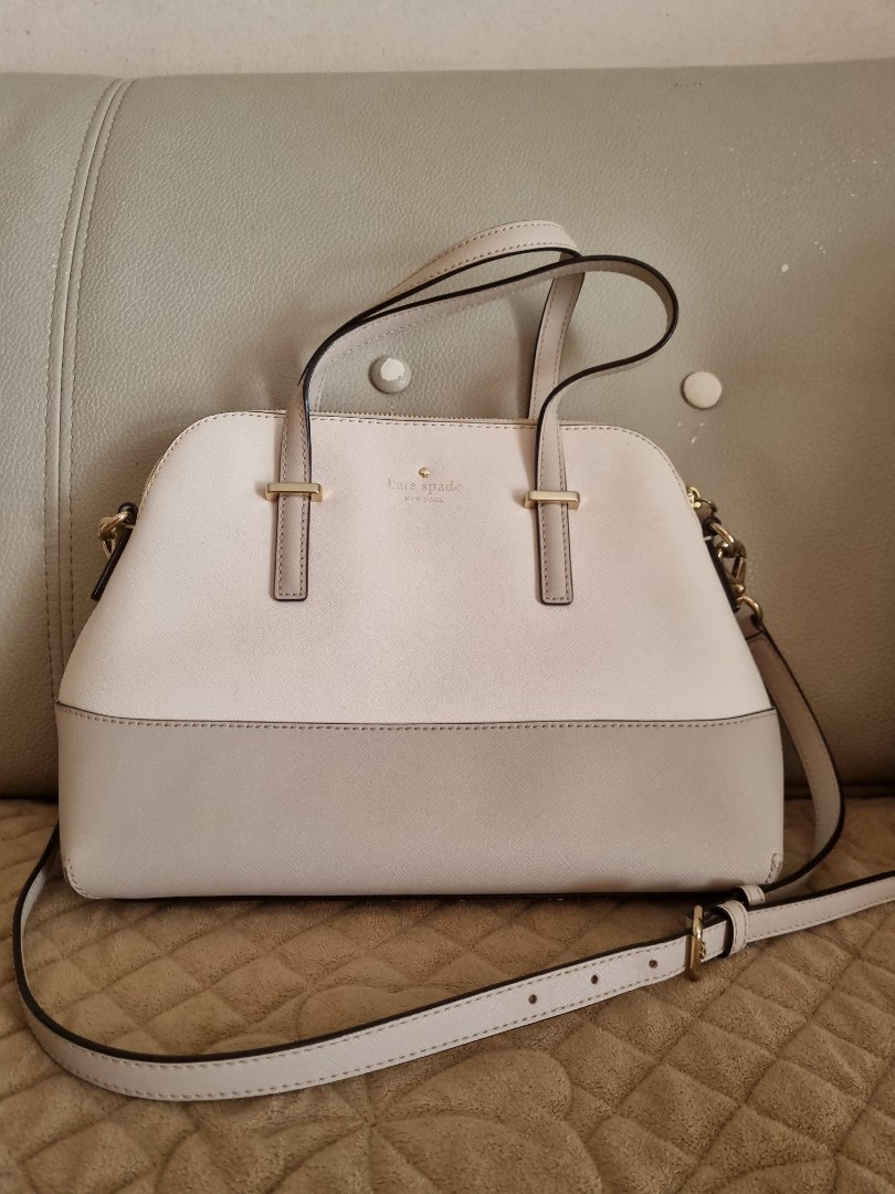 Kate Spade white and beige bag Women s Fashion Bags Wallets