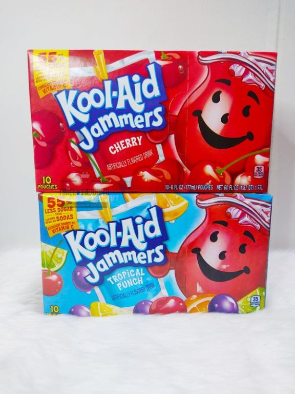 Kool-Aid Jammers Tropical Punch/Cherry Flavored Juice Drink ...