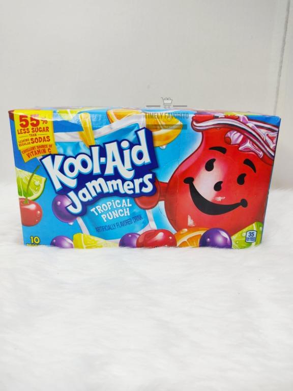 Kool-Aid Jammers Tropical Punch/Cherry Flavored Juice Drink ...
