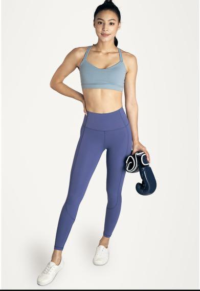 Kydra Impact Leggings in Blue, Women's Fashion, Activewear on