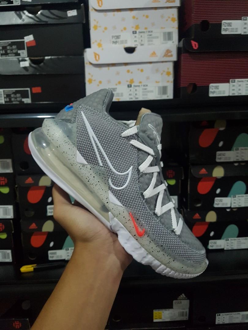 lebron 17 low gray