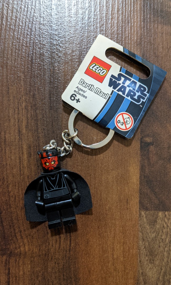 Darth maul hot sale lego keychain