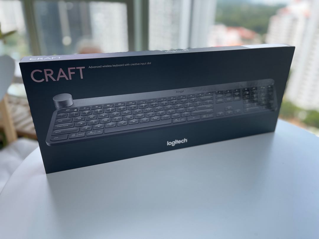 Logitech Craft Advanced Wireless Keyboard, Computers & Tech, Parts ...