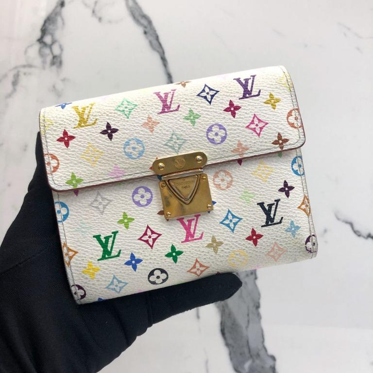 LV Two tone short wallet, Women's Fashion, Bags & Wallets, Wallets & Card  holders on Carousell