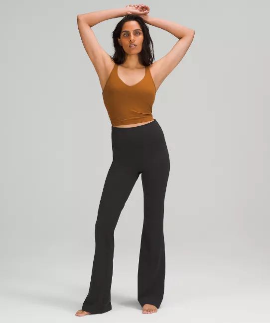 Lululemon Groove SHR Nulu Flared Pants Asia Fit, Women's Fashion,  Activewear on Carousell