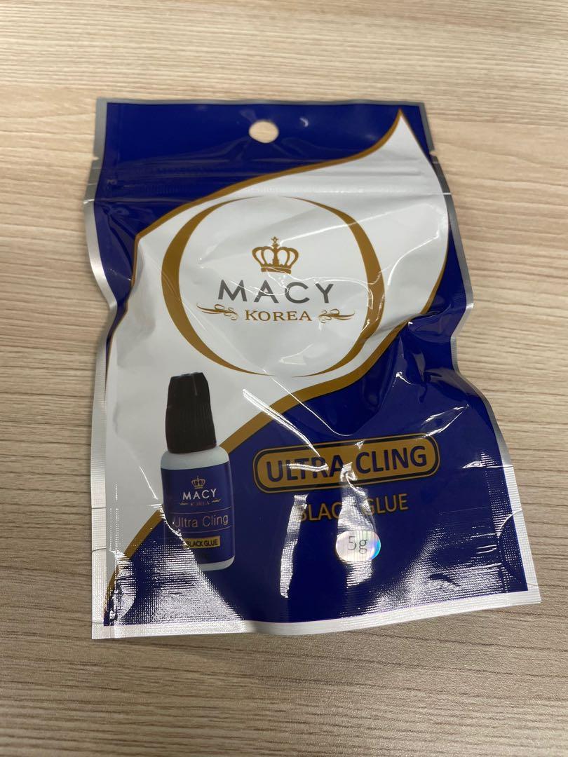 Macy ultra cling black glue for professional eyelash extensions, Beauty