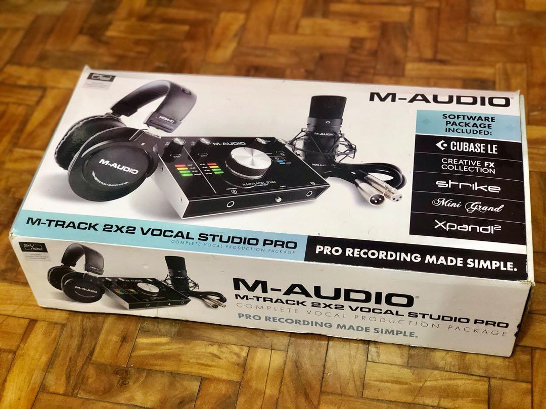 M-Audio M-Track 2x2 Vocal Studio Pro, TV & Home Appliances, Other Home  Appliances on Carousell