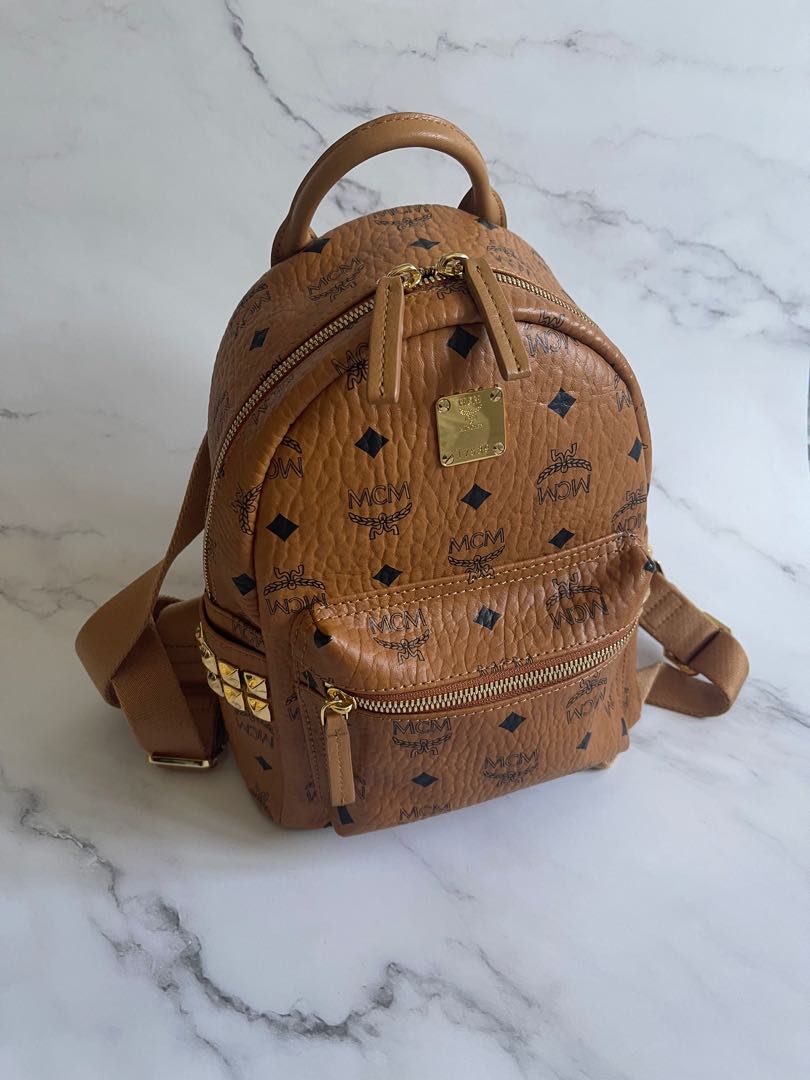 MCM Backpack Mini Stark Side Studs