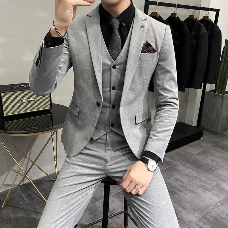 Dark Grey suit men Black Suit Grey suit light grey suit brown suit Men ...