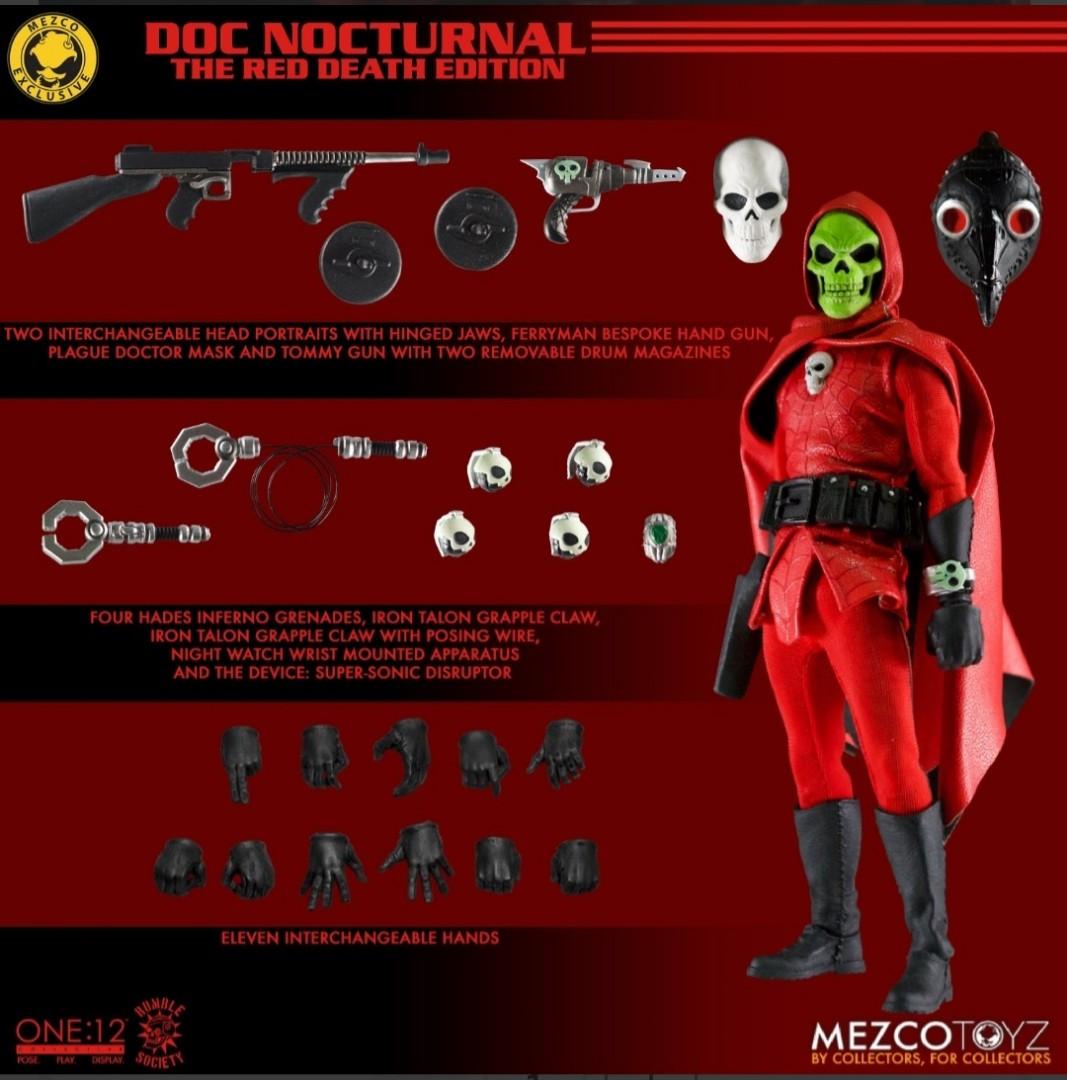 MEZCO Doc Nocturnal Red Death Edition