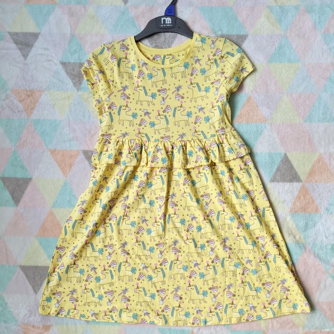 Mothercare yellow dress clearance
