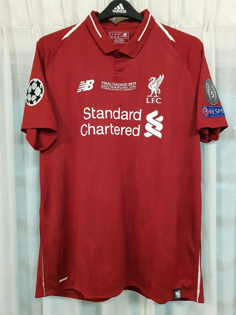 New Balance Liverpool FC UCL Final Jersey 2019 Men s Fashion