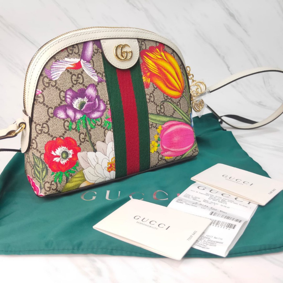 Gucci tasche floral clearance