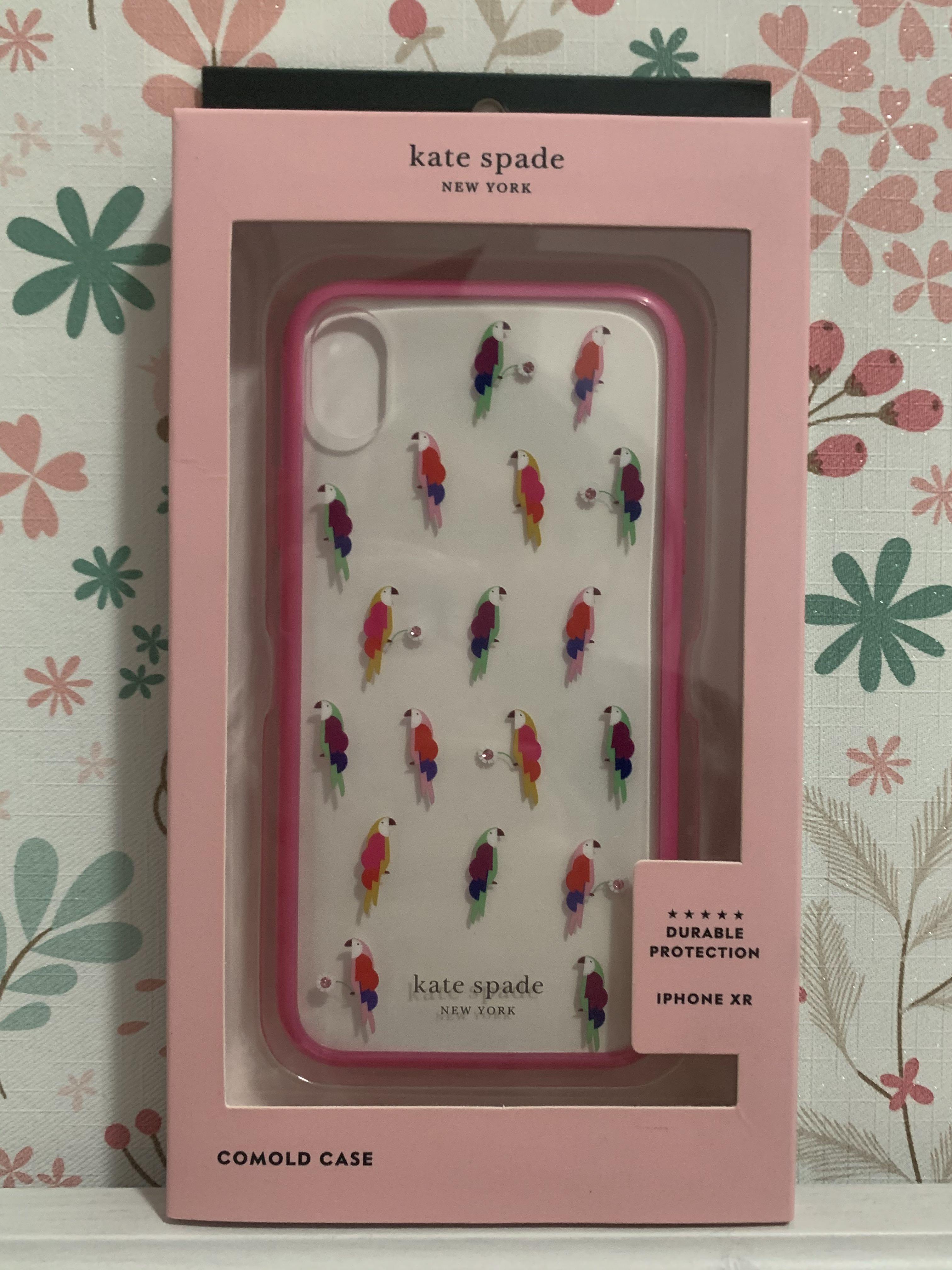 NEW Kate Spade Phone Case Jeweled Flock