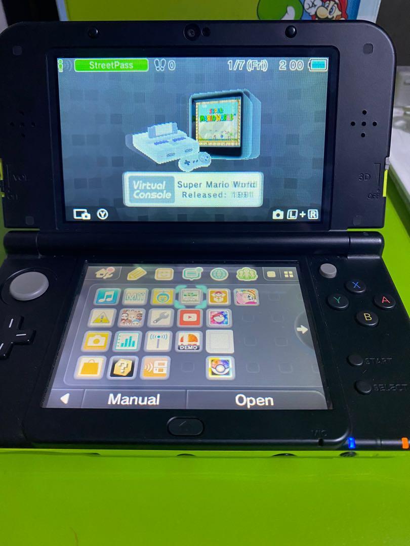 New Nintendo 3DS XL Special Edition Lime Green, Video Gaming, Video