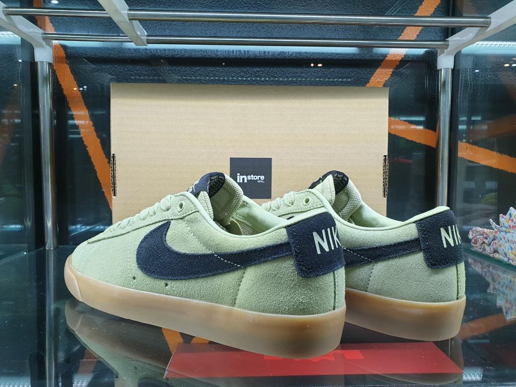 Nike SB Blazer Low GT Olive Aura Men s Fashion Footwear