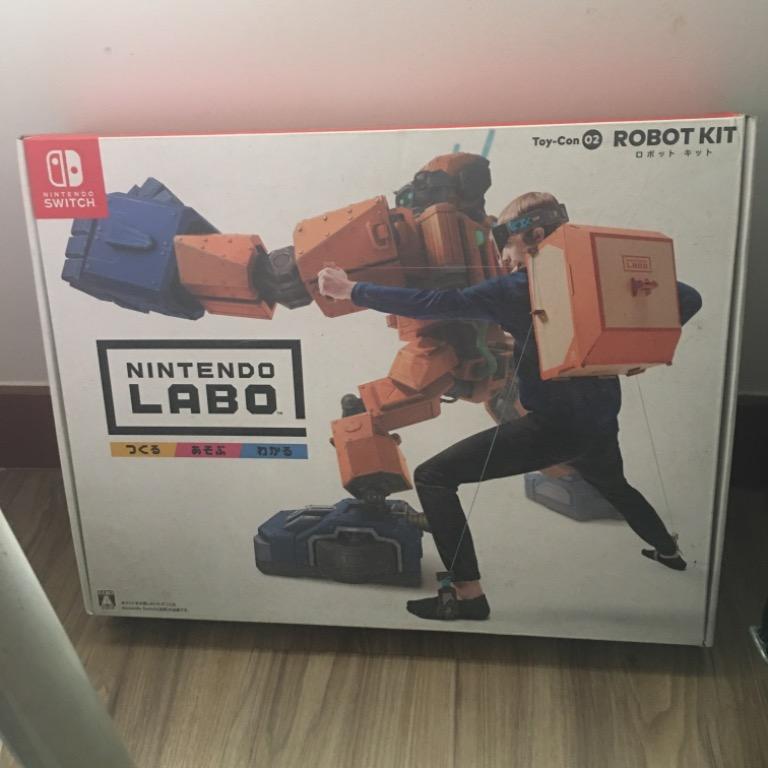 Nintendo Labo Robo Kit (Category: Nintendo) located in Makati City. Submitted by bpatriciab (Listing ID 1117887830, Image 1). Description: RFS: Got it in a bundle with the switch console. Never been opened nor used MOP: Gcash/BPI MOD: Grab/Lalamove (shouldered by the buyer) Will be wrapped in a bubble wrap upon delivery .
