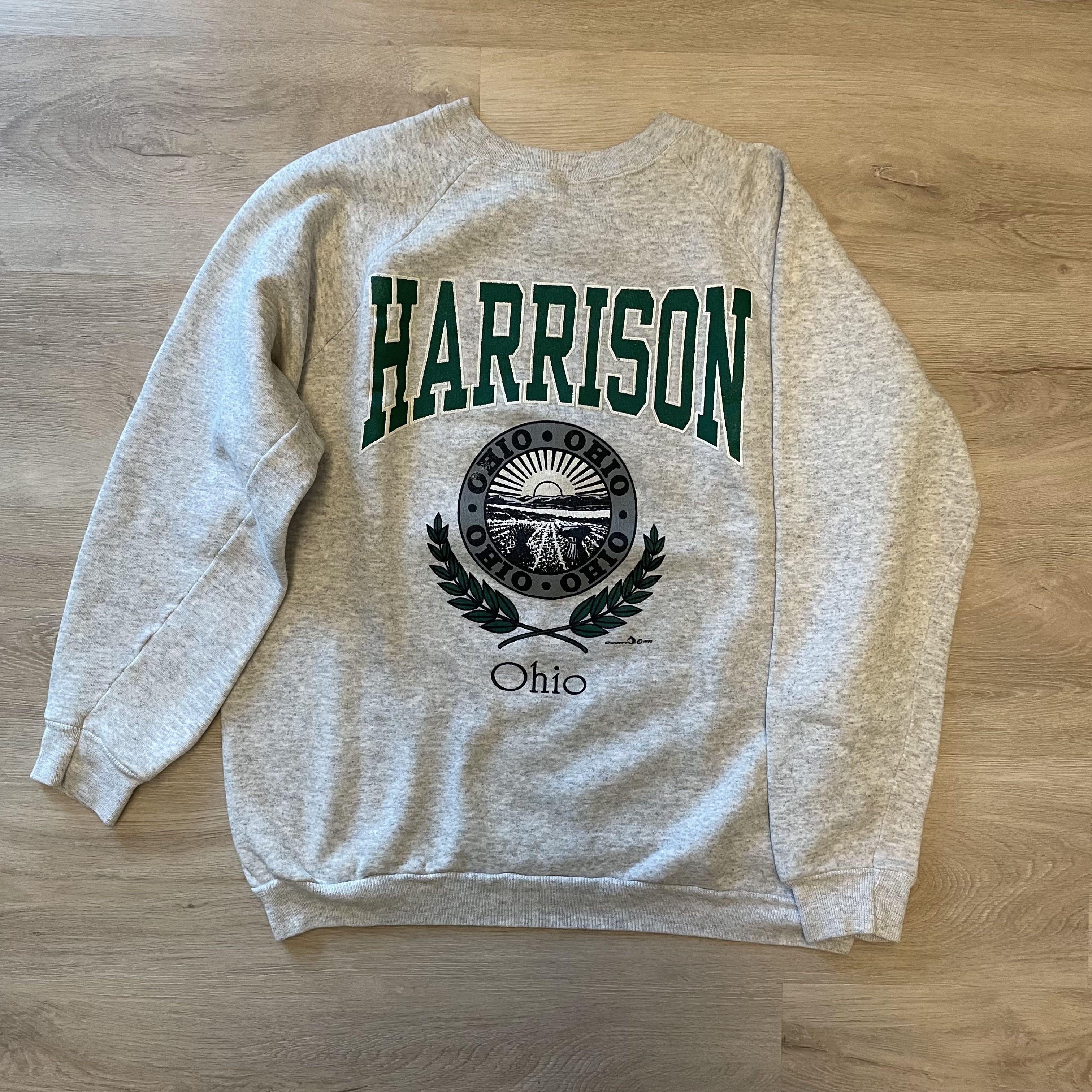 Ohio University Sweatshirt Grey Sweater Men s Fashion Tops