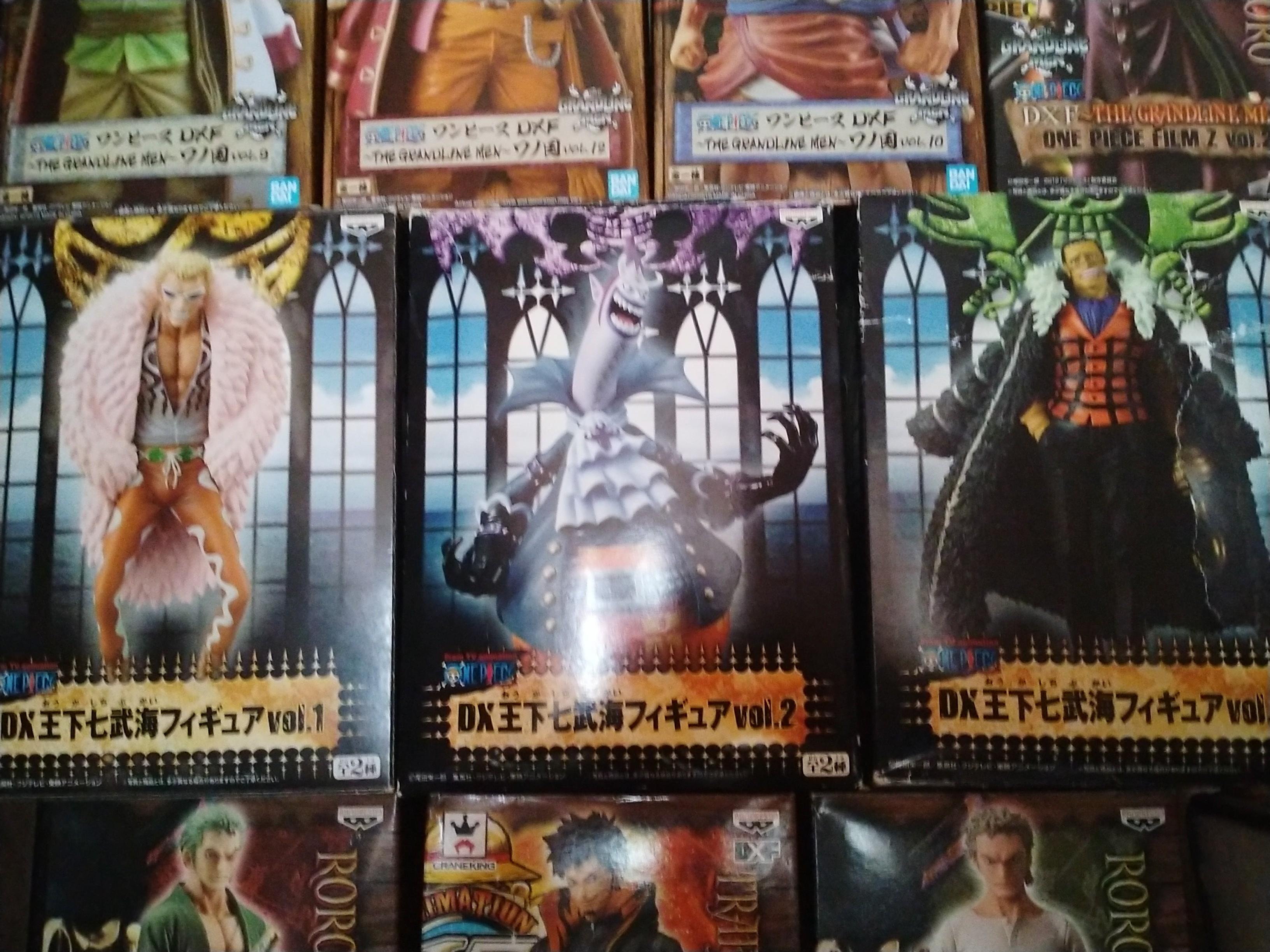 One Piece Dxf Shichibukai Doflamingo Original Bib Toys Games Action Figures Collectibles On Carousell