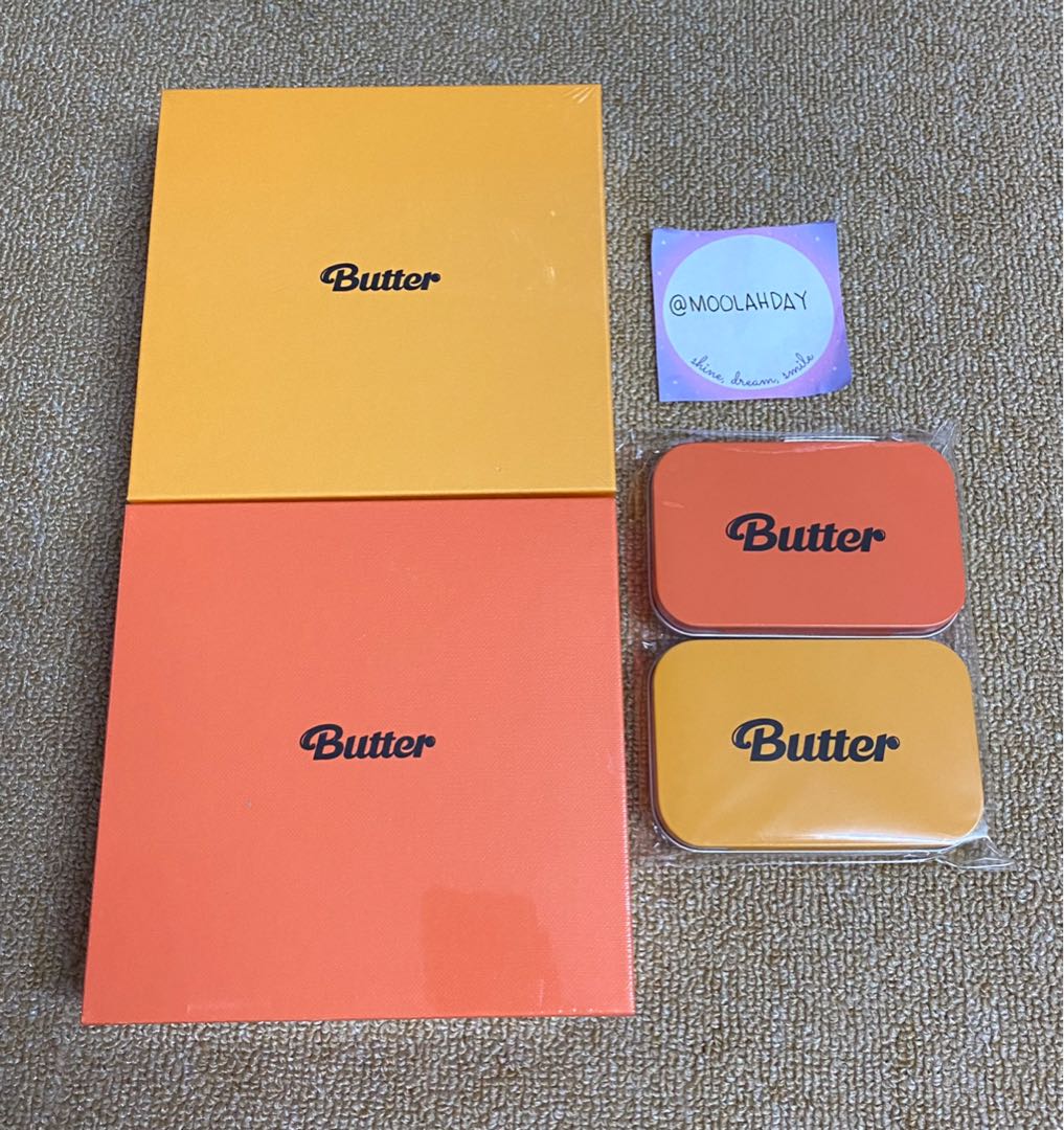 [NEW ARRIVAL] BTS BUTTER album set with POB, Hobbies & Toys