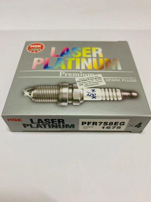 ORIGINAL PFR7S8EG (1675) NGK LASER PLATINUM SPARK PLUG AUDI A1 A3 S3 A4 ...