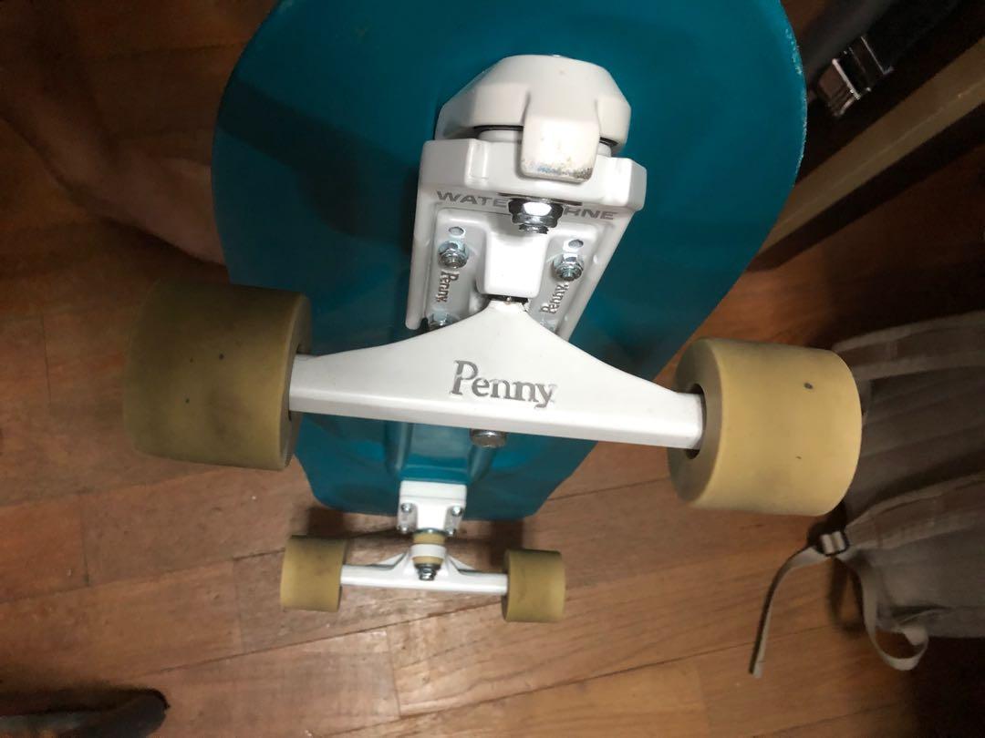 Ocean Mist High-Line Surfskate Blue Complete Cruiser Skateboard by