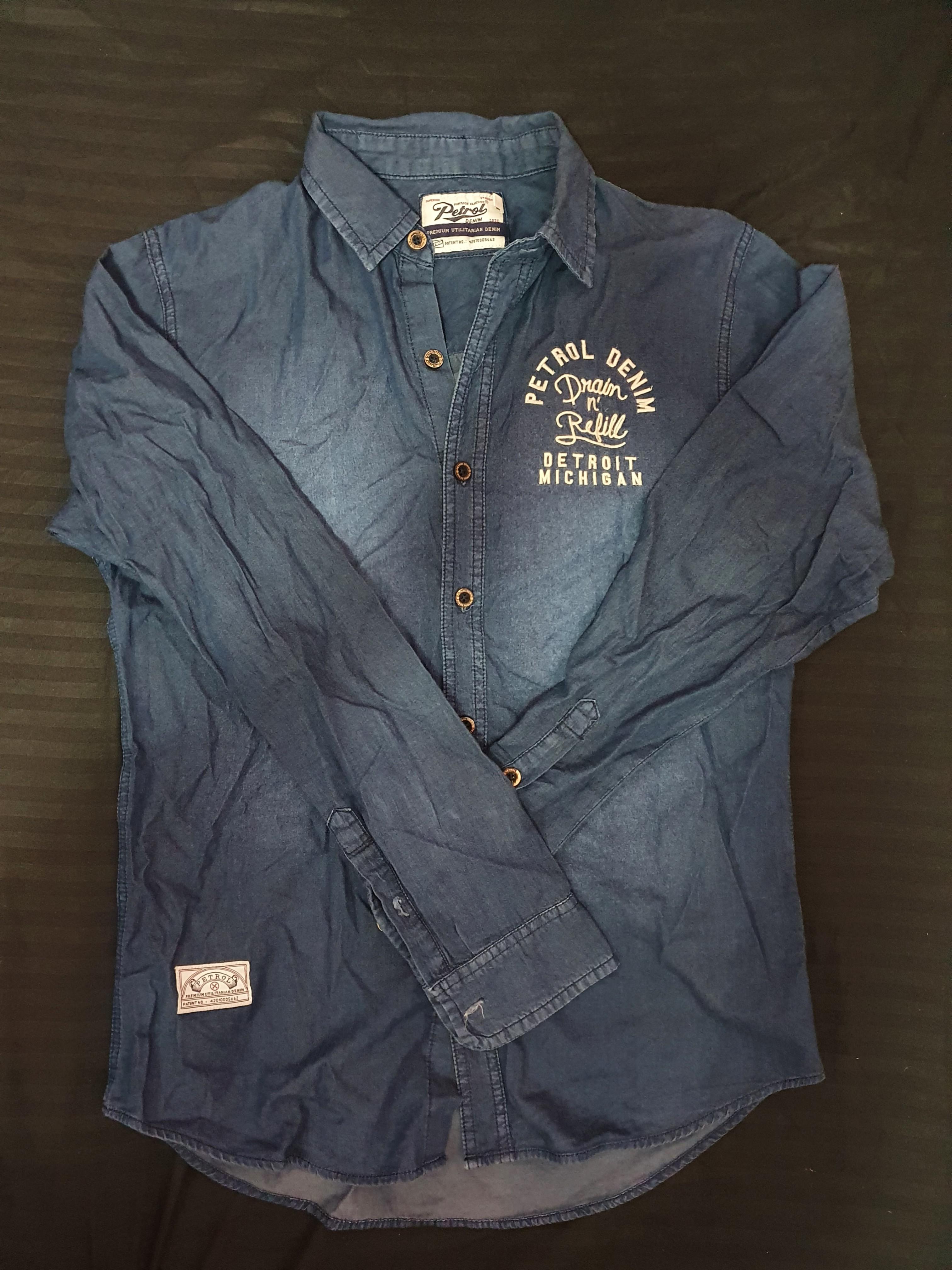 Petrol Denim, Men's Fashion, Coats 