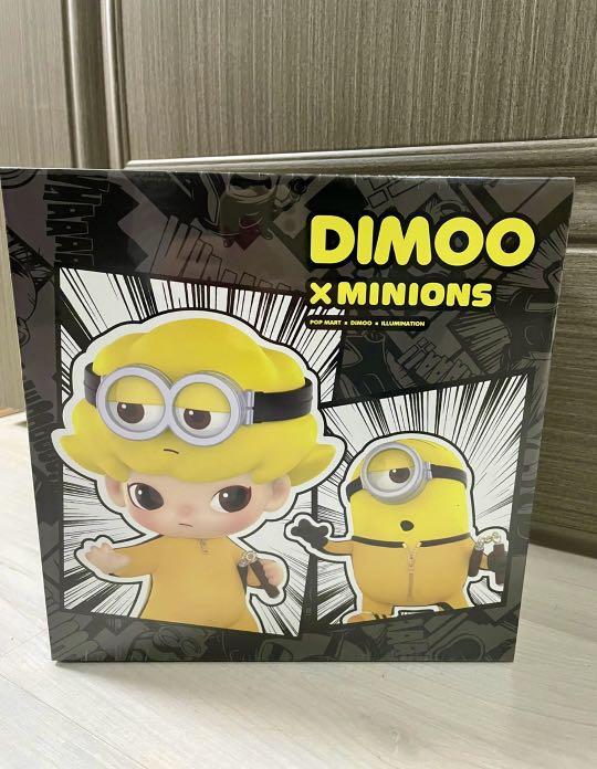 Pop Mart DIMOO X MINIONS Figurine, 興趣及遊戲, 玩具& 遊戲類- Carousell