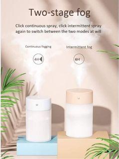 Portable Humidifier 🌪️🌪️        🔌USB Ultrasonic Diffuser Air Humidifier with night Light