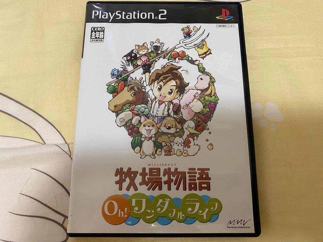 Ps2 牧場物語oh 美麗人生 電子遊戲 電子遊戲 Playstation Carousell