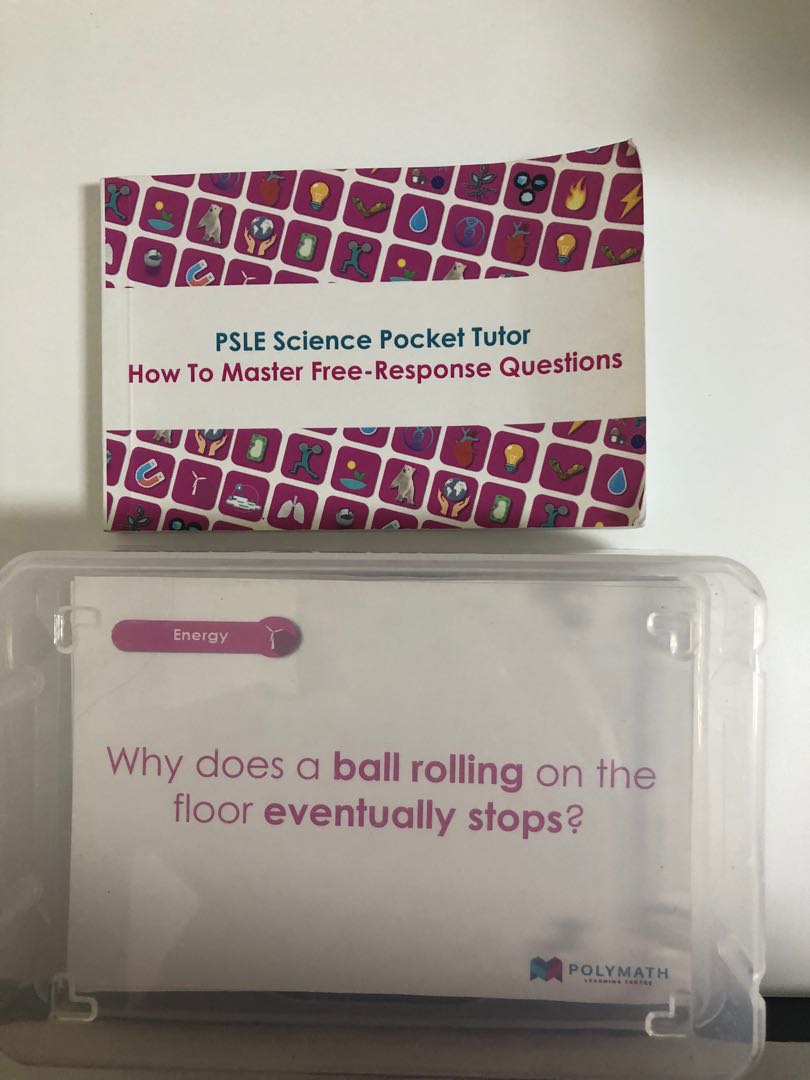 Psle science flashcards - polymath materials, Hobbies & Toys ...