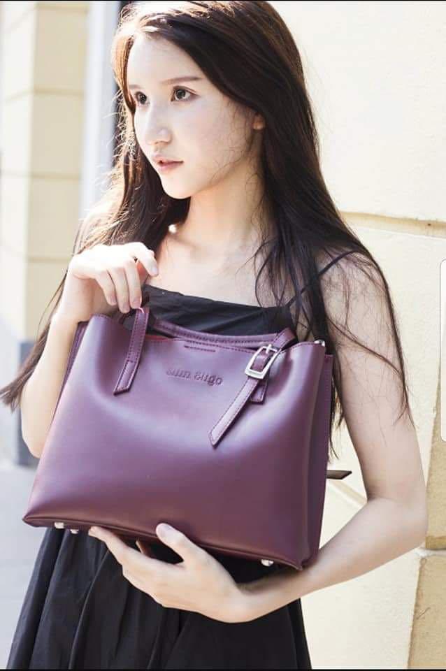 plum colored purses