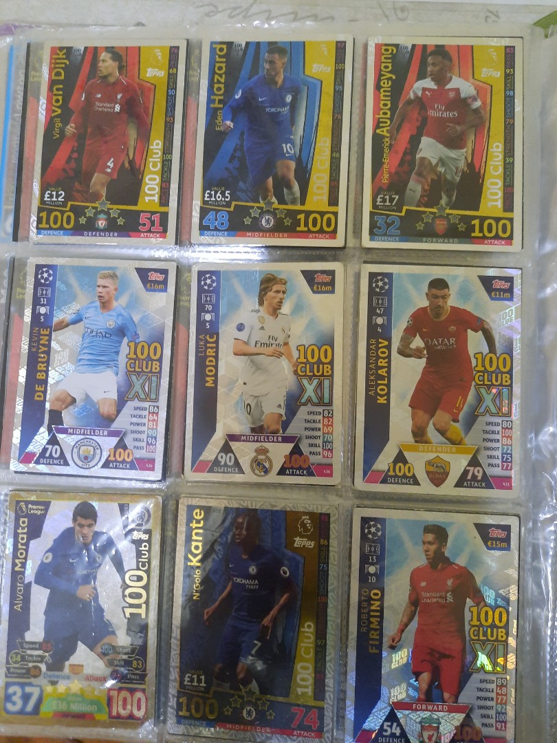 Match Attaxx Rarest Card Rare Match Attax 100 rating cards, Sports Equipment, Other Sports ...