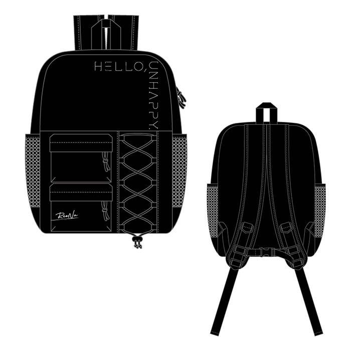 現貨］［包運］ReoNa Hello, UnHAPPY 背囊backpack, 男裝, 袋, 背包