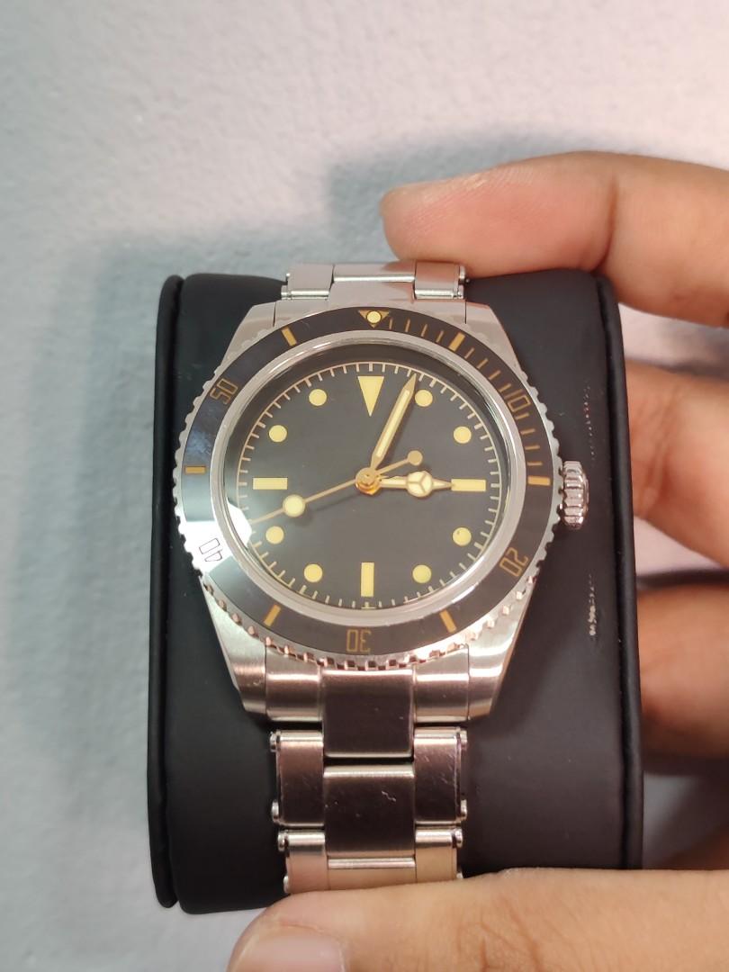 Rolex 6538 homage from San Martin SN004G Men s Fashion Watches