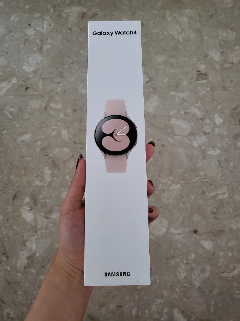 Samsung Galaxy Watch 4 (Pink Gold), Mobile Phones \u0026 Gadgets, Wearables \u0026  Smart Watches on Carousell