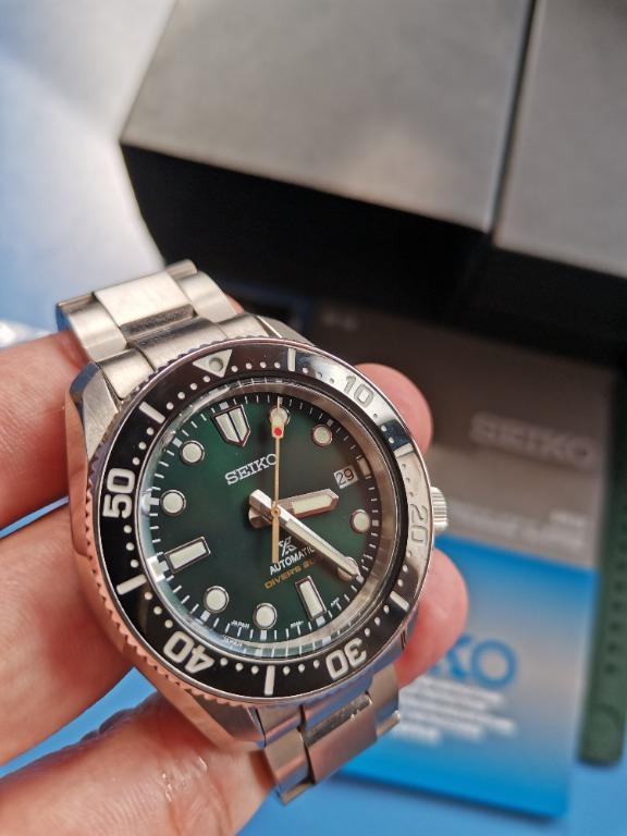 Seiko Prospex MM200 SPB207J1 Island Green LE 42mm, Luxury, Watches on  Carousell