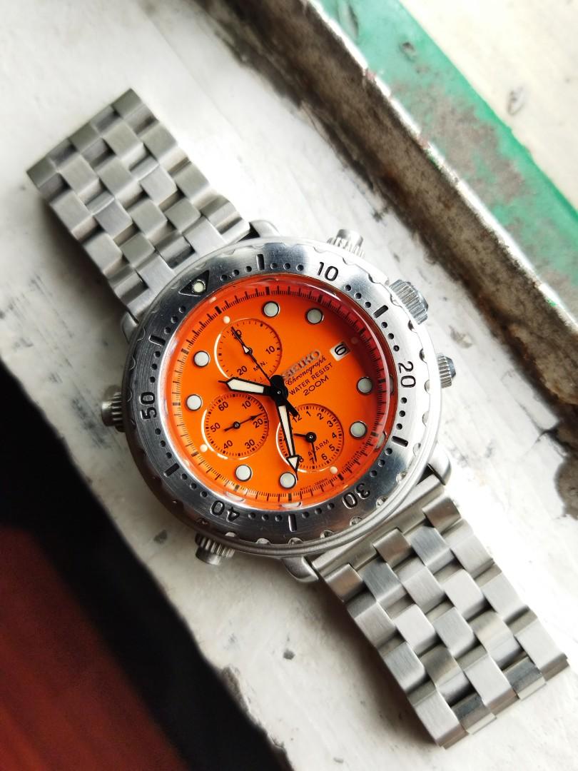Seiko new arrivals tuna orange