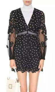 Self Portrait Lace Romper