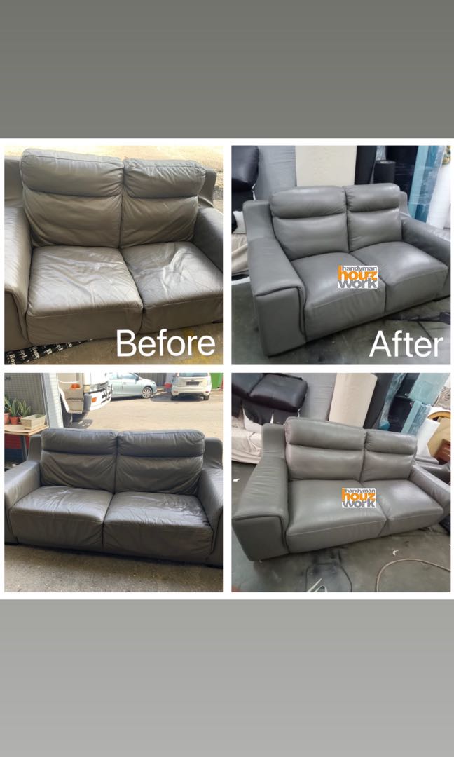 Sofa Refurbish, Furniture & Home Living, Furniture, Sofas on Carousell