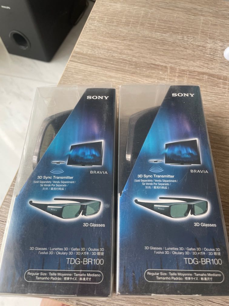 Sony 3D Glasses, TV & Home Appliances, Other Home Appliances on Carousell