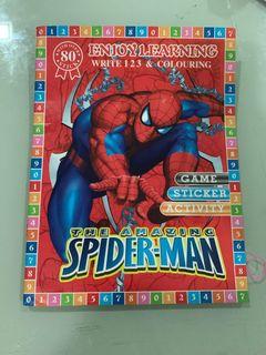 Spider-Man Coloring Activity Book